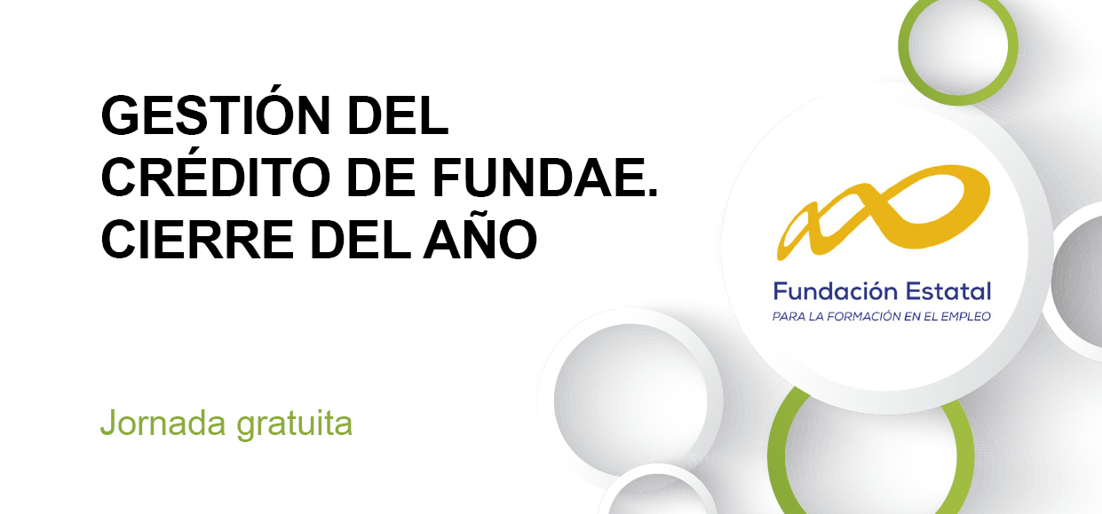 GESTIÓN DEL CRÉDITO DE FUNDAE. CIERRE DEL AÑO