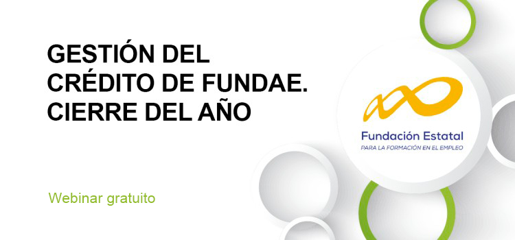 GESTIÓN DEL CRÉDITO DE FUNDAE. CIERRE DEL AÑO